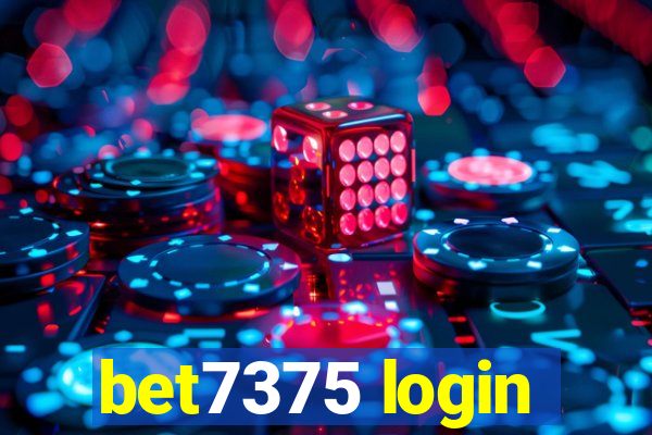 bet7375 login